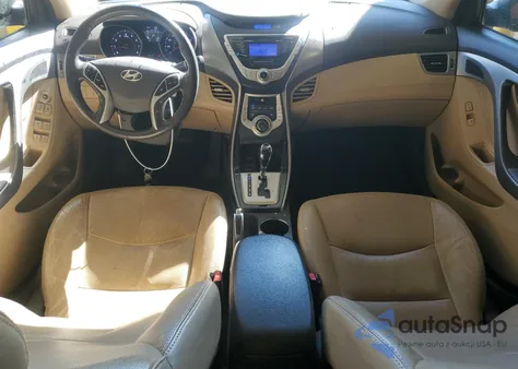 2011 Hyundai Elantra Gls из США, поврежденный, VIN 5NPDH4AEXBH050700